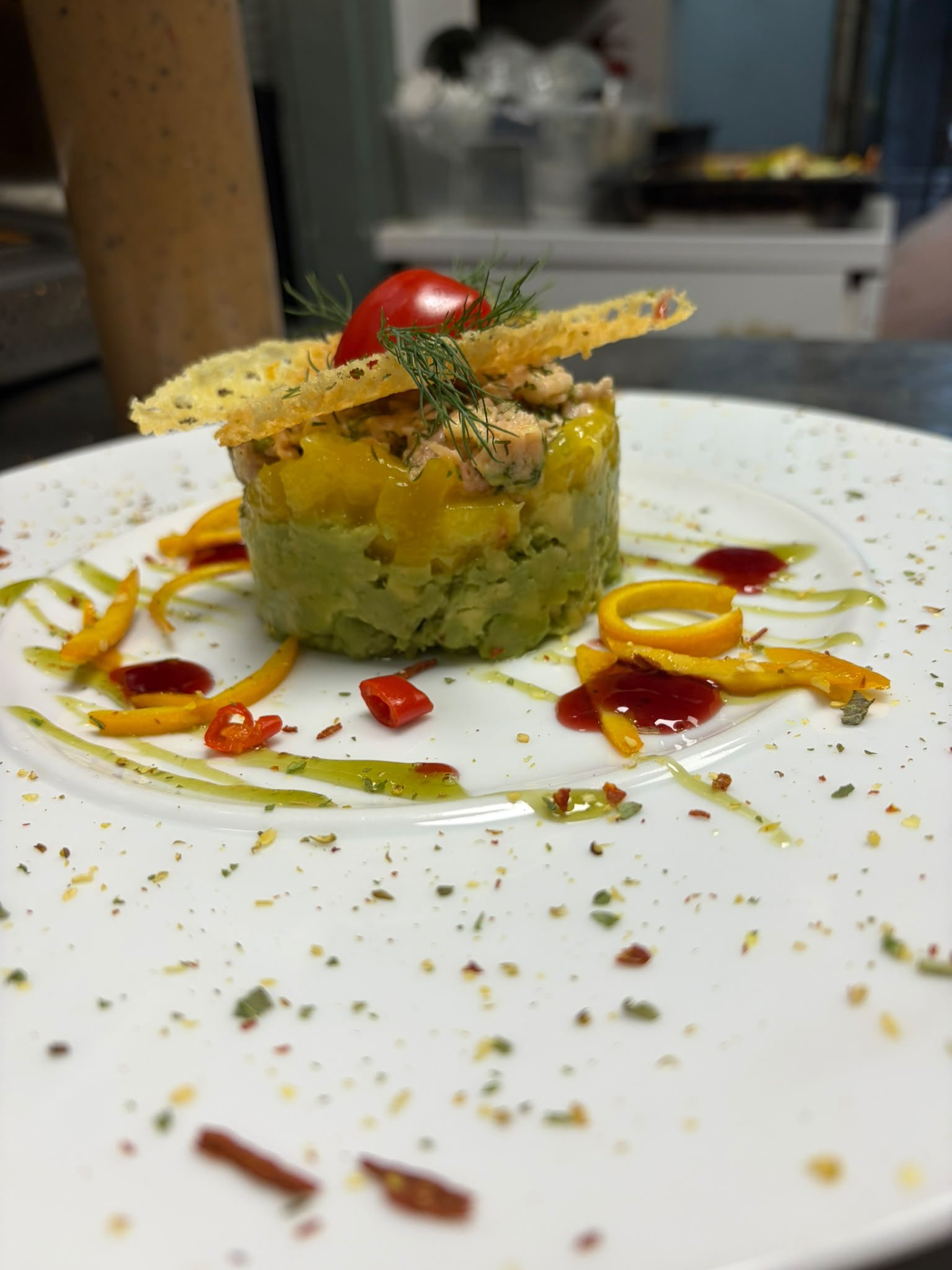 Avocado Timbale