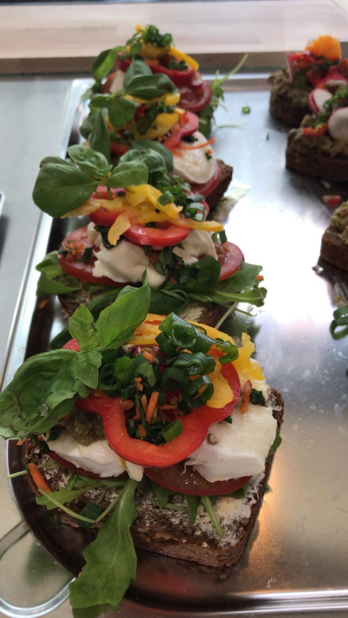 Vegetarisches Smørrebrød